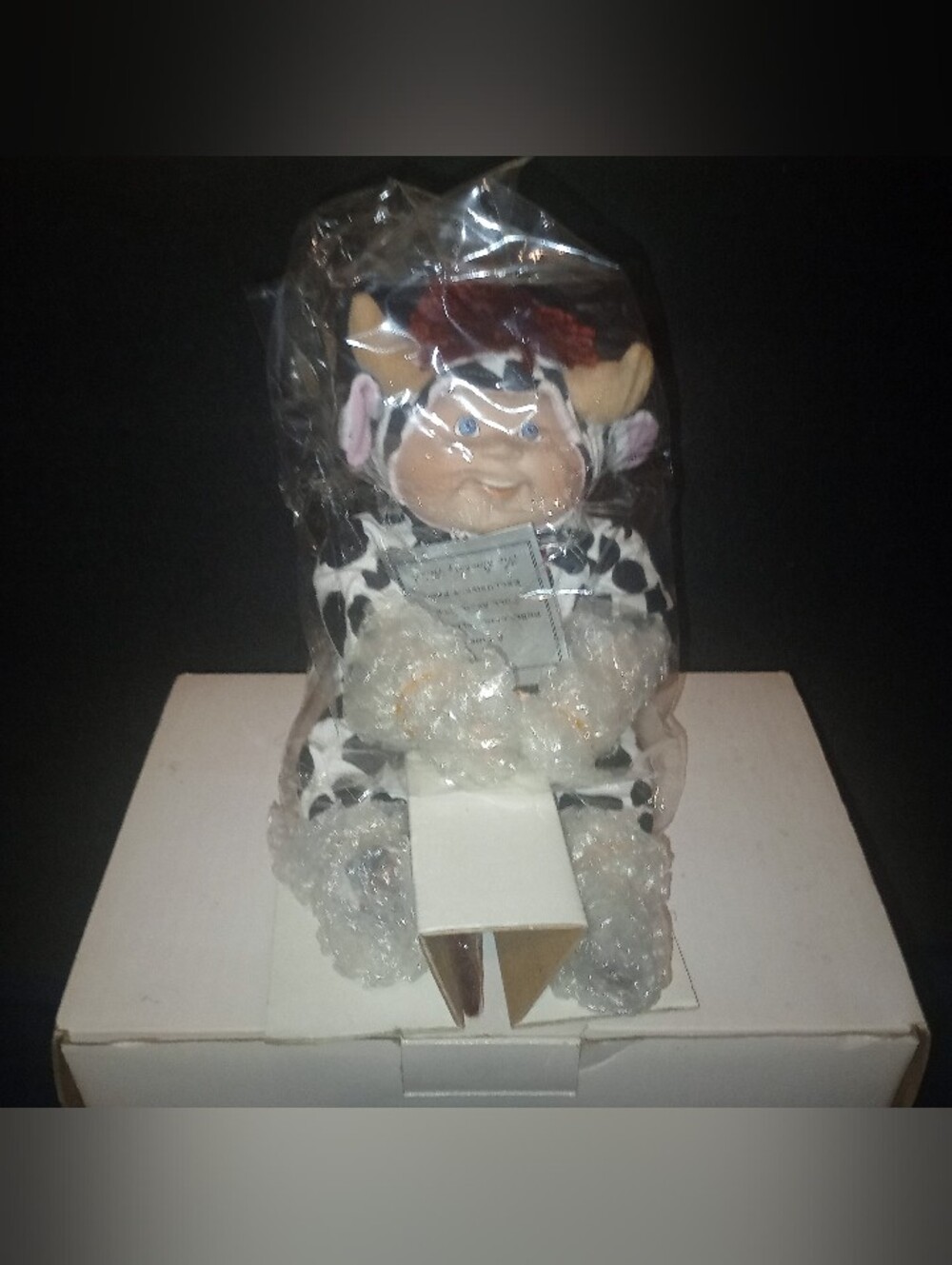 NWB Vintage (2000) Danbury Mint Elsie Jean porcelain cabbage patch kid Doll